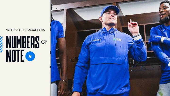 12 Numbers Of Note From The Seahawks' Week 9 Win In Washington