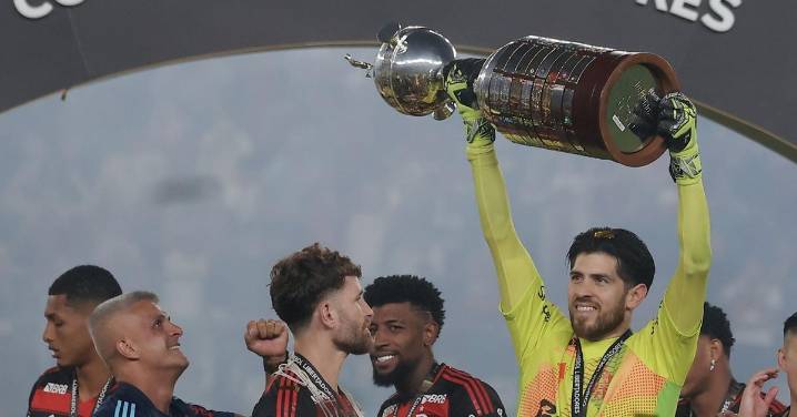 Las fotos de la final de la Copa Libertadores con triunfo de Flamengo sobre Palmeiras