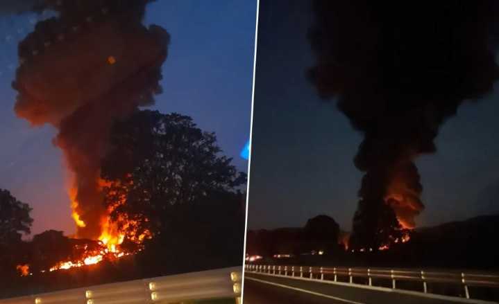 Explota pipa de gas en la México