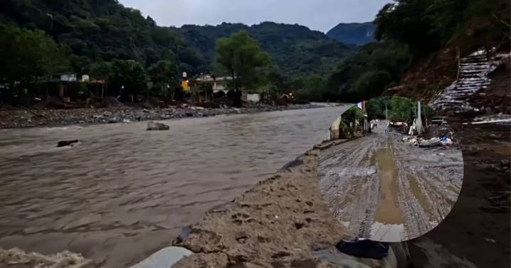 "Que ya no vean los colores": Damnificados de inundaciones en Huehuetla, Hidalgo pasan un mes en el abandono
