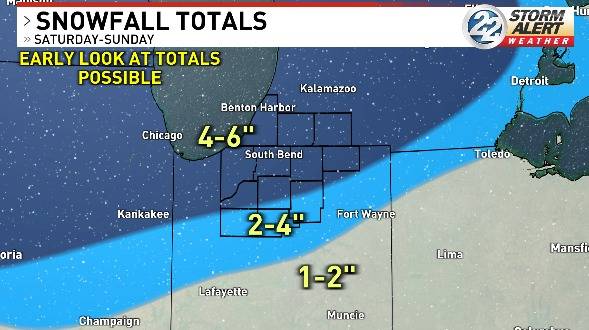 Winter Storm Watch in effect late Friday night