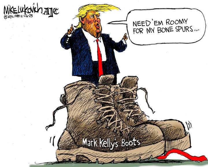 Cartoon: Room for the bone spurs