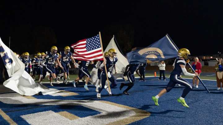 Marist Catholic football hosts the Junction City Tigers