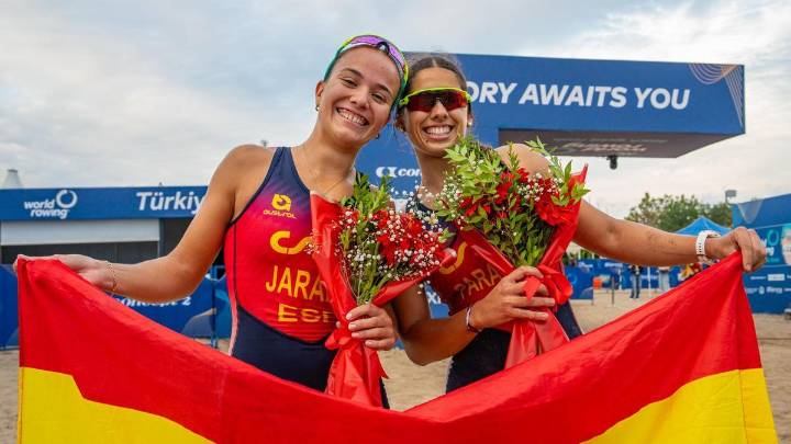 La malagueña Marta Paradas, subcampeona del mundo de beach sprint