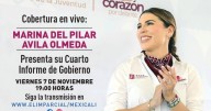 Sigue la transmisión en vivo del Cuarto Informe de la gobernadora Marina Del Pilar