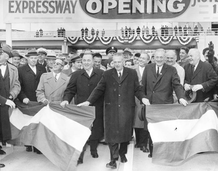 Today in Chicago History: Northwest (later renamed Kennedy) Expressway opens to connect the Loop with O'Hare airport