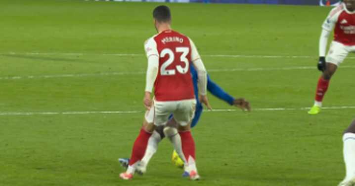 BREAKING Moises Caicedo sent off for horror challenge that 'can't be watched without wincing'