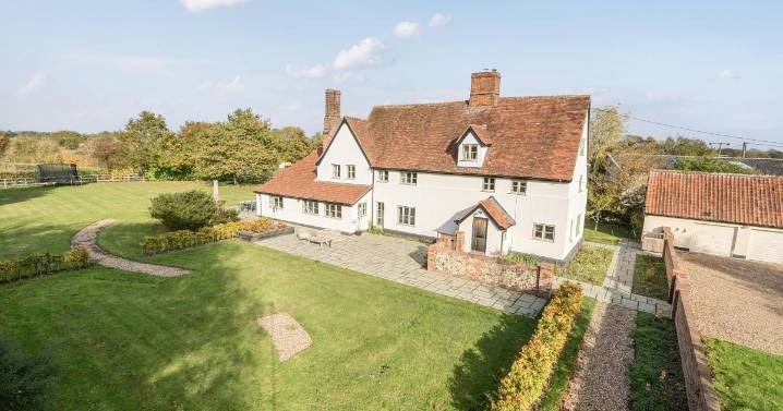Six-bedroom period home in Hitcham for sale at £1.1 million
