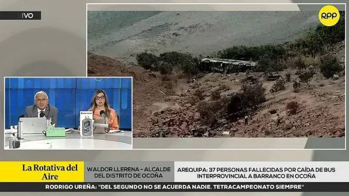 Accidente en Arequipa: bus cayó al barranco tras chocar con una camioneta, según alcalde de Ocoña