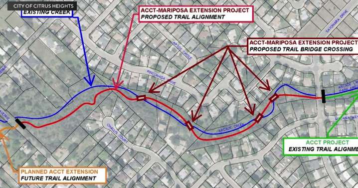Some Citrus Heights residents concerned trail extension could create homeless highway