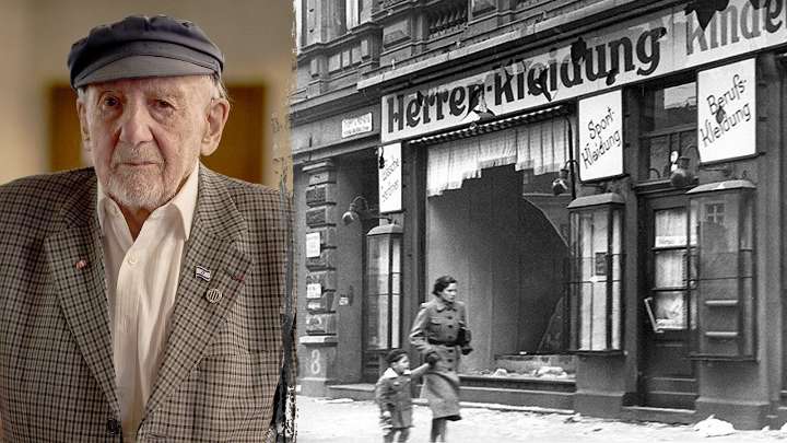 Kristallnacht survivor Walter Bingham warns of rising antisemitism today