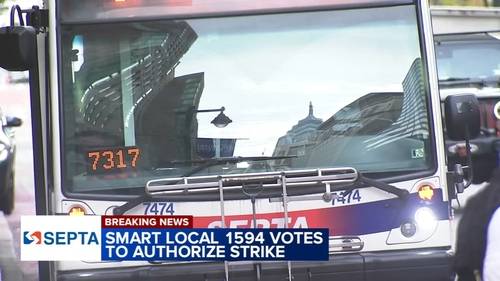 Smart Local 1594 votes to authorize strike as talks with SEPTA continue
