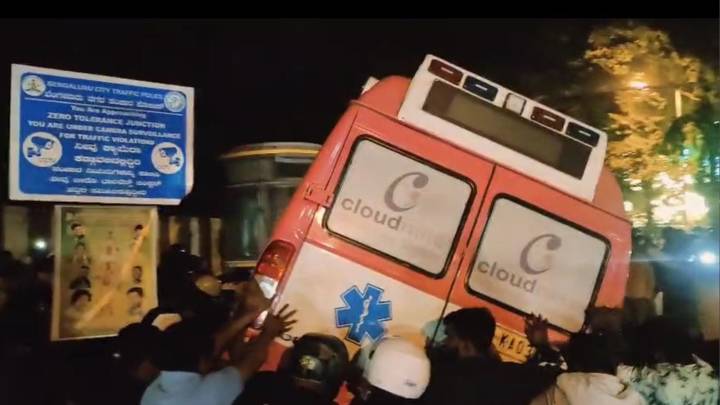 Couple dies after siren-blaring ambulance without patient hits their scooter in Bengaluru
