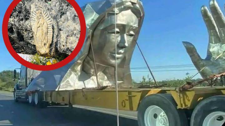 ¿Cuándo develarán el monumento de la Virgen del Chorrito en Tamaulipas?