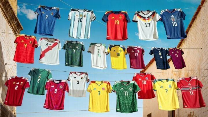 Todas las camisetas Adidas para el Mundial 2026
