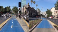 Así está la nueva ciclovía de la Alameda: el proyecto que conectará el poniente y oriente de Santiago