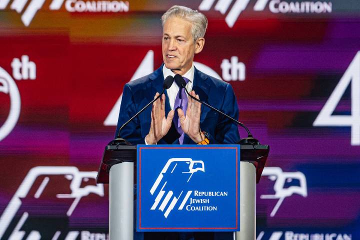 National Republicans condemn antisemitism, highlight U.S.-Israel relationship in Las Vegas