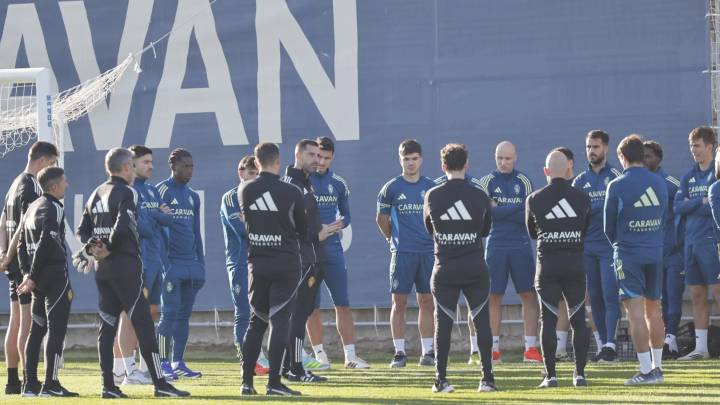 Sellés exige compromiso hasta el final a los jugadores del Real Zaragoza