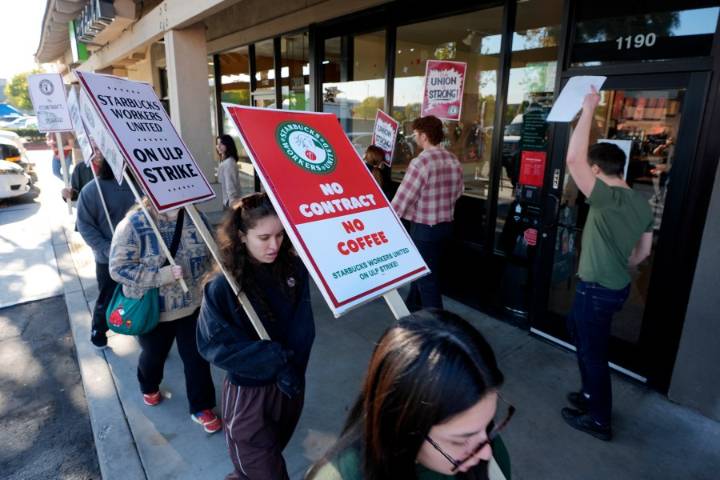 Downtown Disney Starbucks closed as baristas strike; other union stores may join