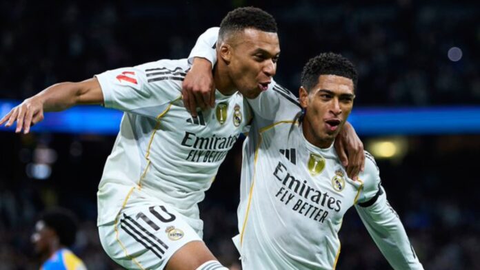 Real Madrid goleó a Valencia con otra gran actuación de Mbappé