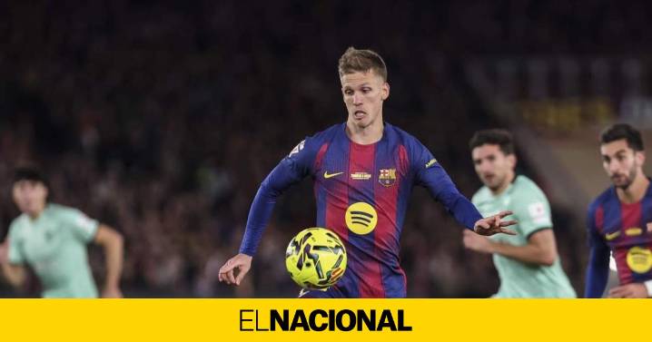 Dani Olmo es uno de los jugadores que peor trato está recibiendo de Flick