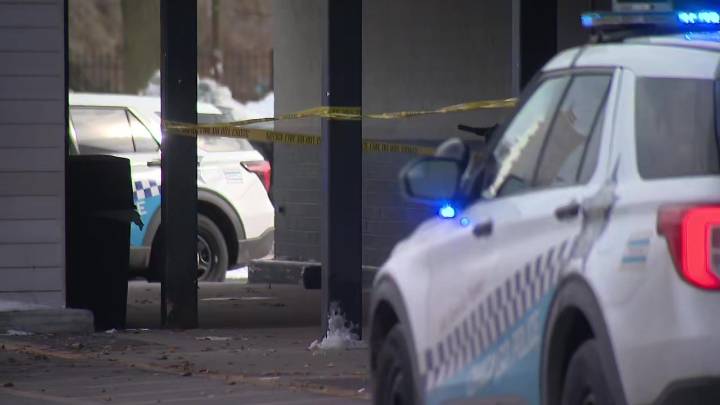 Police activity seen outside Chicago Jewel