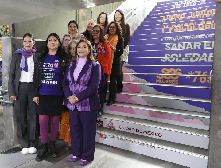 “Si te tocan, nos toca”: gobierno capitalino lanza estrategia permanente contra violencia de género