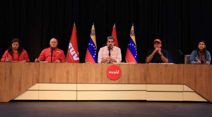 Maduro ordenó cambios en la estructura de dirección del PSUV