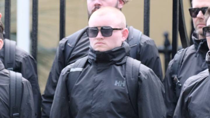 Sydney Trains worker Cooper Stephens stood down after attending neo-Nazi rally in front of NSW parliament