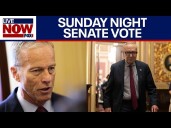 Senate leaders weigh in ahead of government shutdown test vote