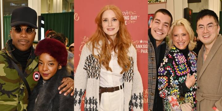 Jessica Chastain & More Stars Attend Macy’s Parade to Celebrate Thanksgiving! | 2025 Macy's Thanksgiving Day Parade, 2025 Thanksgiving, Andrew Barth Feldman, Bowen Yang, Dorinda Medley, Elaine Hendrix