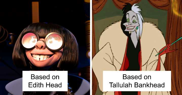 22 Disney Characters You May Not Have Known Were Designed By Taking Inspiration From Real People
