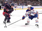 Edmonton Oilers rookie beats out veteran wingers for now on top line spot with McDavid, Hyman