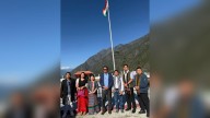 100-ft tricolour unfurled near LAC in Anjaw district
