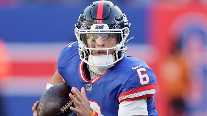 Giants QB Jaxson Dart on taking hits: 'I've got to be more available'