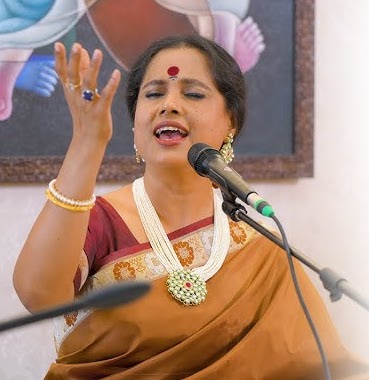 Hindustani vocal concert by wellknown vocalist Indrani Mukherjee. Nov.18