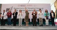 Sheinbaum encabeza la reapertura de hospital general, en Morelos