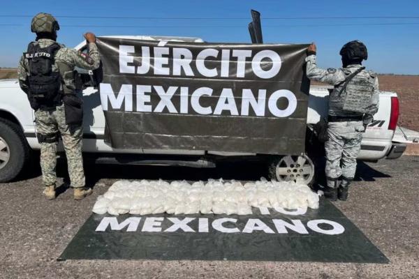 Aseguran casi 200 kilos de metanfetamina en Sonora