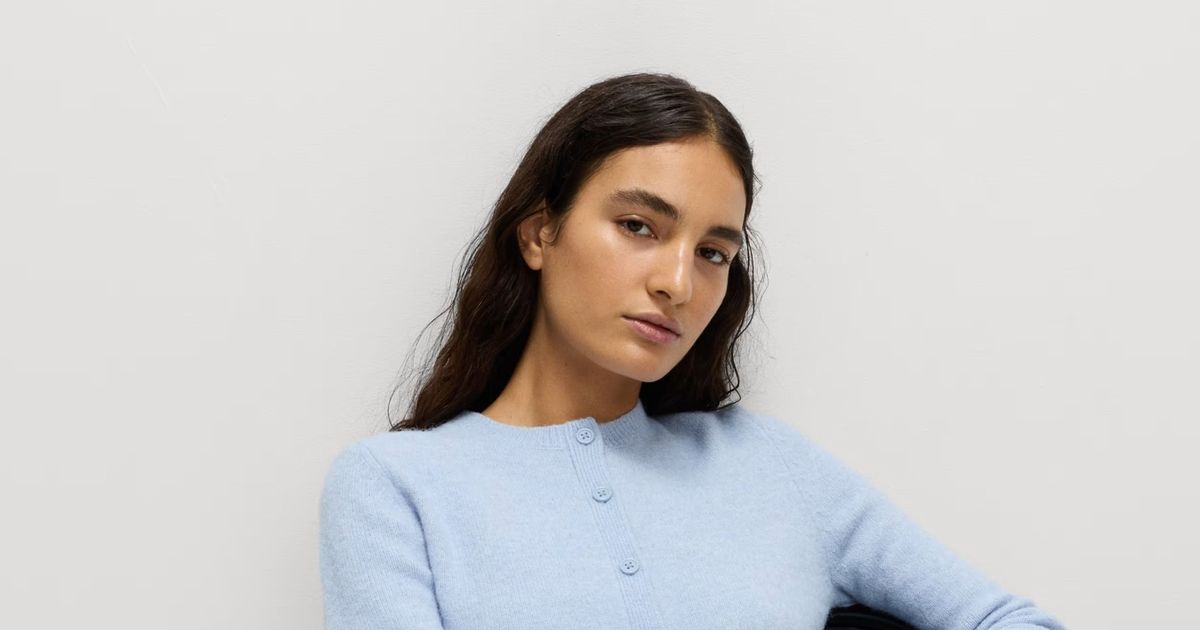 Marks and Spencer's 'non-itchy' £18 cardigan with wool is a 'very flattering fit and length'