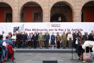 Presenta Gobierno de México el Plan Michoacán por la paz y la justicia
