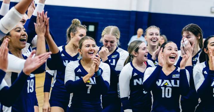 NAU ROUNDUP: Volleyball wins outright Big Sky title, secures top seed in tournament