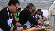Gran éxito en el I Encuentro Solidario de Cortadores de Jamón organizado por Dale Caña al ELA