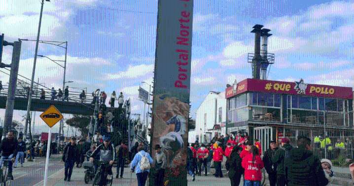 Alcaldía de Suba recuperó 700 m² de espacio público en el sector del Portal Norte