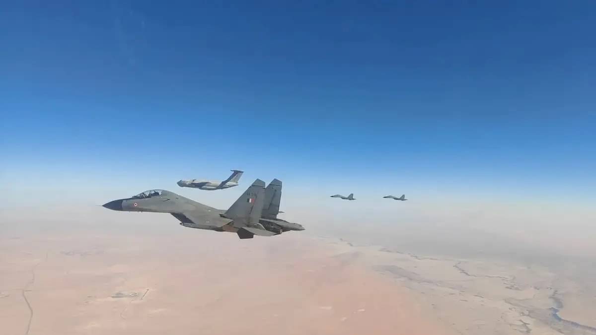 Notification Issued For Indian Air Force Exercise In Northern Sector India News