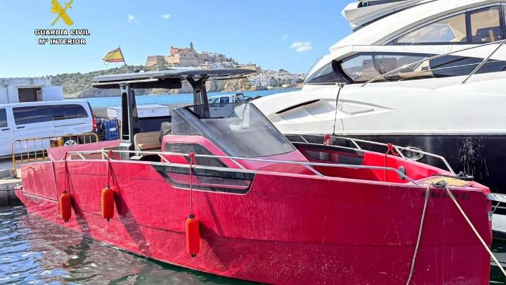 Dos detenidos por el alijo de 523 kilos de cocaína de Ibiza