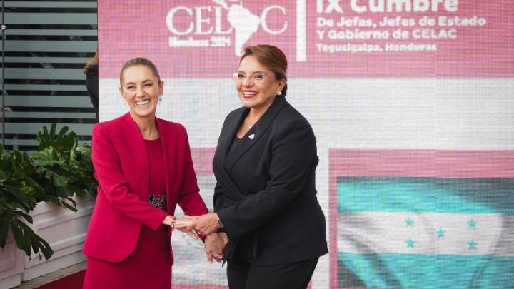 Así será la reunión entre Claudia Sheinbaum y la presidenta de Honduras, Xiomara Castro