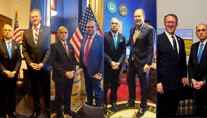 Indian Ambassador Meets Republican Leaders, Promotes India