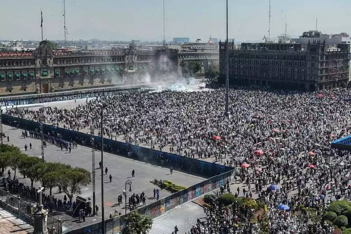 Tres detenidos en marcha de la Generación Z enfrentan cargos por intento de homicidio contra policía