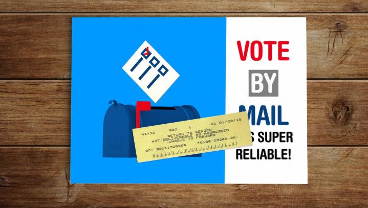 Democrat Mailer Promoting Mail-In Voting Gets Lost In Mail