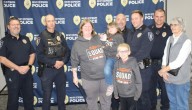 McPherson Police Department honors a young girl battling leukemia